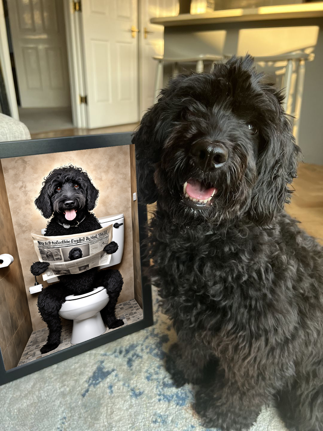 Home black labradoodle 2